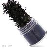 Venta caliente transfronteriza: Set de decoración de uñas negro, 12 colores mixtos, lentejuelas, polvo láser degradado brillante