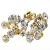 Acessórios Cinto de Roupa Branco Broca Tubo Diamantada Borda Prateada Broca Prego DIY Rebite Diamante Cravejado Pronto para Venda