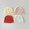 Gorros Coreanos Qiunan para Bebé Otoño e Invierno 2026 Nueva Moda Diseño Hueco Lindos Gorros para Niña Bebé Venta al por Mayor