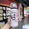 Taza Térmica de Acero Inoxidable para Doble Bebida con Dibujos, Vacío, Taza Infantil con Popote, Stitch Taza para Doble Bebida, Mickey Taza de Agua para Estudiante