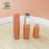 Shanyi Tubo Vacío para Lipstick Macarrón de Plástico Tubo de Lipstick Electroplateado Oblicuo 3g Material de Empaque para Tubo de Bálsamo Sólido Venta al por Mayor