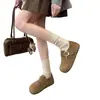 Zapatos Birkenstock retro para mujer 2026 nuevos zapatos slip-on de otoño, zapatos Birkenstock de cobertura total con suela gruesa, mocasines para mujer