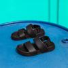 Sandalias Transfronterizas para Niños Velcro Eva Verano Zapatos de Playa Fábrica Venta al por Mayor Hombres y Mujeres Diario Bebé Niños