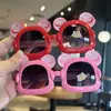 Novos Óculos de Sol Infantis com Formato de Urso Fluido para Meninos e Meninas Óculos de Sol de Urso Cartoon Fofos Óculos de Sol para Bebê