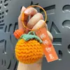Produto Acabado de Crochê: Pingente Chaveiro Coisas Boas Acontecem, Decoração de Chaveiro de Bolsa de Carro Tecido à Mão Presente