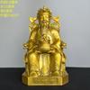 Cornucopia Dios de la Riqueza Latón Dios de la Riqueza Estatua Adorno Decoración Entrada Hogar Oficina Regalo Inauguración Apertura
