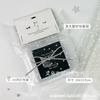 Ins Wind Wave Dot Frosted Heat Sealed Bag DIY Hand Account Gift Bag Adesivo Pequeno Cartão Yum High-grade Flat Pocket