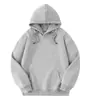 Nova Moletom com Capuz Casual Solto Estilo College Algodão Cor Sólida Infantil Pai-Filho Popular Logo Estampado Tendência