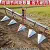 Herramienta Triangular Ajustable de Múltiples Puntas para Aflojar la Tierra en Jardinería, Herramienta Agrícola Multifuncional para Remover la Tierra y Cavar Zanjas, Gadget Agrícola de Doble Cabeza