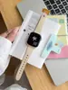Correa de Cuero para Mascota Linda Fluorescente de Gelatina Adecuada para Apple Watch iWatch 12ª Generación 11/10
