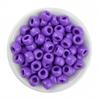 Cuentas de barril de 6*9mm cuentas pony agujero grande trenza de pelo sucio tejido material hecho a mano cuentas sueltas con cuentas pulsera accesorios de joyería diy