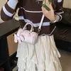 Bolso de Mano de Nicho Estilo Francés Bolso Almohada para Mujer 2026 Nueva Moda Bolso Boston Estampado Bolso de Hombro Cruzado Elegante