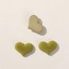 Parche de amor de melocotón con pedo flocado multicolor retro japonés para otoño e invierno, accesorios para el cabello, horquilla, material al por mayor