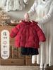 Chaqueta de plumas para bebé niño, Nuevo estilo de invierno, Ropa a prueba de frío para bebé Clase A, Abrigo con capucha para niña, De longitud media, 90% plumón de pato blanco