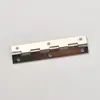 Jingmao 75*23mm lámina de hierro negra larga ferretería para embalaje bisagra de 6 agujeros aspecto de bisagra grosor 05