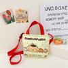 Bolsos para Niños y Niñas, Bolsos de Moda, Bolsos de Lona Versátiles con Dibujos Animados, Bolsos Casuales Lindos para Viaje