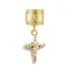 Pulsera con Colgante de Collar para Módulo Cruzado, Colgante de Pulsera Estilo Italiano con Lazo y Estrella, Adornos, Accesorios