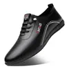 Nuevos Zapatos de Cuero Casual de Negocios para Hombre Primavera y Verano 2023 Zapatos de Cuero Suave para Hombre Suela Suave Calzado para Ponerse los Pies Zapatos Blancos Zapatos Lefu 6889