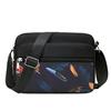 Mochila de Hombro con Flor Simple y de Moda para Mujer Bolso Cruzado Portátil para Personas de Mediana Edad y Mayores Bolso Pequeño para Viajes Cotidianos Bolso con Flor de Color de Contraste