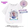 Playera de la Princesa Elsa para Niña Playera Raslan de Manga Corta para Niña Ropa con Lentejuelas que Cambian de Color y Patrón Variable Ropa para Niños
