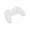 Estuche de cristal para manija de juego de PS5 Estuche protector transparente con manija dividida para PC Estuche protector para manija de PS5