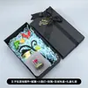 Lámpara de Calle Zorro Rosa Príncipe Caja de Regalo Bolsa de Regalo Día de San Valentín Anillo de Regalo Rosa Adorno de Resina Rosa Caja de Regalo