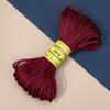 Linha 6 20 m Nó Chinês Trançado Linha Infantil DIY Feito à Mão Linha Trançada Corda Vermelha Pulseira Trançada Rede de Ovo Fio de Ovo