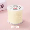 Cuerda Tejida a Mano No. Hilo de Jade 72 Hilos Segmentado Teñido Gradiente Colorido Cuerda de Cinco Colores Hilo para Pulsera DIY Nudo Chino Cuerda Venta al por Mayor