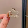 Pinza para el Cabello Exquisita de Gama Alta Estilo Coreano para Mujer Pinza de Garra Pequeña de Princesa Pinza Versátil para Flequillo Lateral Pinza Lateral Elegante