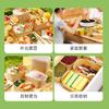 Cajas de Almuerzo Desechables, Cajas de Almuerzo de Papel Kraft Resistentes a Altas y Bajas Temperaturas, Cajas para Frutas y Comida para Trabajadores de Oficina al Aire Libre, Cajas de Embalaje, Cajas para Llevar