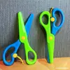 Tesoura Infantil Segura Artesanato Cabeça Redonda Papelaria Jardim de Infância Corte de Papel Aluno do Ensino Fundamental Arte Artesanato Tesouras de Escritório Atacado
