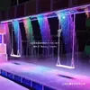 Cortina de Lluvia Interactiva Instalación de Otoño, Cortina de Agua Iluminada, Columpio de Agua Corriente en Área Escénica Grande, Columpio de Cortina de Agua Colorida, Circulación del Parque