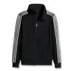Traje Deportivo Casual de Primavera y Otoño para Hombre Cardigan de Cuello Alto Sudadera Tendencia y Versátil Mismo Estilo para Pareja Conjunto Holgado de Dos Piezas Moderno