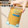 Pote hermético para cozinha pote de plástico para alimentos pote de armazenamento pote de armazenamento cereal lanches de cozinha armazenamento de geladeira