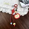 Chaveiro Decorativo Criativo de Fatia de Fruta Artificial Estilo Miu, Chaveiro Temático de Frutas, Pequeno Pingente para Bolsas de Casal