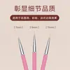Pluma de arte para uñas de fábrica al por mayor juego de plumas de pintura para arte de uñas soporte de pluma desmontable juego de herramientas para arte de uñas pincel de arte para uñas en stock