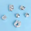 Plata Pura 999 Accesorios de Gato de la Suerte Cruzados DIY Abalorios Hechos a Mano Pulsera de Plata Esterlina Pulsera Collar Accesorios de Plata Dura Venta al por Mayor