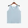 Ropa de Abrigo Ropa Interior de Punto sin Mangas Cuello Redondo Talla Grande para Mujer Verano 2026 Niñas Gorditas Chaleco Delgado Holgado 25013