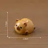 Cerdo Lindo Gato Gordo Bola Animal Pequeño Muñeco Casa de Bebé Linda Accesorios de Decoración DIY Micro Paisaje Pequeños Adornos