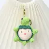 Llavero Peluche Colgante Tejido a Mano Pequeña Joyería Muñeco Caricatura Lindo Muñeco de Lana Accesorios para Bolso Transfronterizo