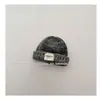 Sombrero de Lana Simple Estilo Coreano para Niños Otoño Invierno Nuevo Holgado Perezoso Cálido Tejido Apilado Piel de Melón Moda