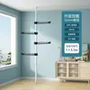 Barras de soporte telescópicas ajustables para balcones, tendederos y cortinas - una barra retráctil multifuncional, resistente y sin taladro
