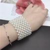 Pulsera hilo elástico hecha a mano perla de imitación Pulsera versátil Pulsera suministro transfronterizo joyería ins en stock