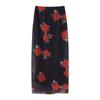 Estilo Europeo y Americano Transfronterizo Popular Tendencia de Moda de Aliexpress Personalidad Versátil Estampado Floral Traje Vestido de Vacaciones Francés