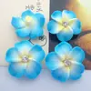 30mm arcilla blanda flor ciruelo flor de ciruelo accesorios florales hechos a mano accesorios para el cabello collar ropa decoraciones creativas material