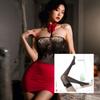 Flame Desire Lingerie Sexy Cama Abstinência Secretária Saia Bodycon Uniforme Estilo Puro Desejo Roupa de Dormir Conjunto Sem Listras Qqny
