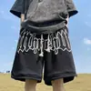 Calça de Seda Gelada Masculina Shorts Casuais de Verão 2025 Novos Tamanhos Grandes Tendência Secagem Rápida Shorts Esportivos para Uso ao Ar Livre