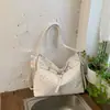 Bolsa de Ombro Nova Rosa de Bolinhas Primavera 2026 Bolsa Tote Feminina Grande Capacidade Versátil para o Dia a Dia Moda Mais Vendida Bolsa Feminina