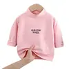 Blusas Térmicas Infantis de Outono Novas para Meninas e Meninos, Roupas Infantis Listradas Transfronteiriças, Macacões para Bebês no Atacado