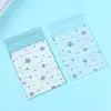Saco Adesivo Autocolante Estrela Ins Saco de Embalagem para Presente Pequeno Selo Criativo e Cultural Saco para Doces e Biscoitos Saco Autovedante Estilo Ins